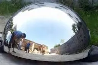 Полусфера ø 1500 нержавеющая сталь (207298) сертификат промоборудование мм. в Москве