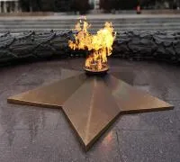 Звезда вечного огня листовая бронза чугун в Москве (518589)