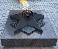 Вечный огонь фигурная подложка литье из чугуна (NSO-PiroClub) в Москве