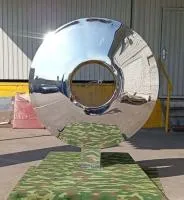 Линза арт объект (519058) ∅ 1000 сталь AISI304 Москва 