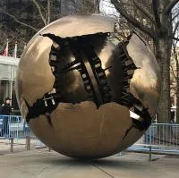 Шар из латуни Ø1000 полировка зеркало (198296) в Москве