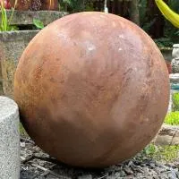 Шар металлический кортен (518919) ∅ 800 мм. Москва 